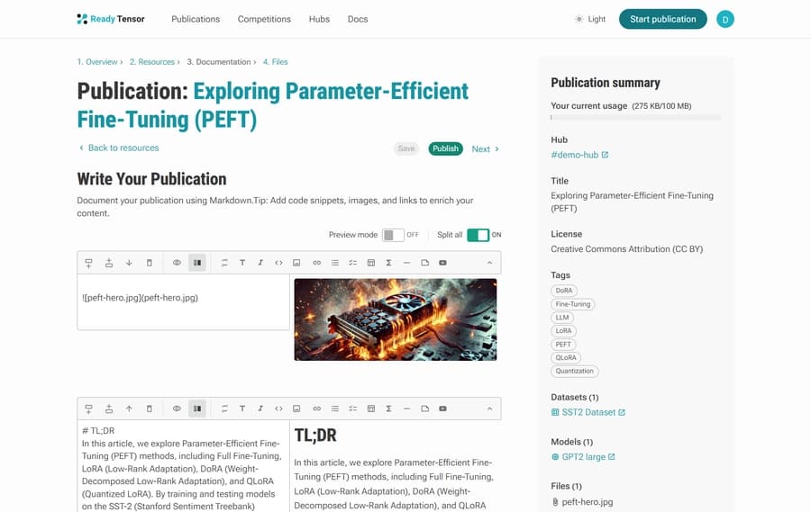 Document with Rich Media: 